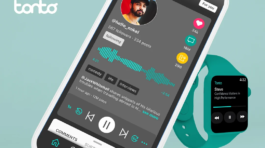 mobile phone displaying tonto app